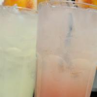 Lemonades  · SWEET LEMONADE WITH THE OPTION TO JAZZ IT UP WITH STRAWBERRY OR RASPBERRY FLAVOR