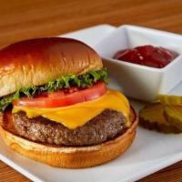 Original Burger · American cheese, lettuce, tomatoes, onions and special sauce