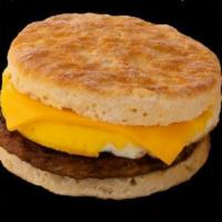 Sausage, Egg, And Cheese Biscuit · 