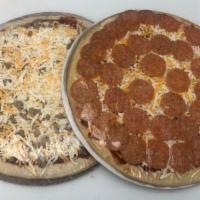 Godfather'S Take N Bake Sausage Pizza · Bake a delicious pizza in your home.