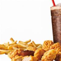 Jumbo Popcorn Chicken® Combo · Enjoy a crispy snack, or put together the perfect combo meal with our Jumbo Popcorn Chicken®...