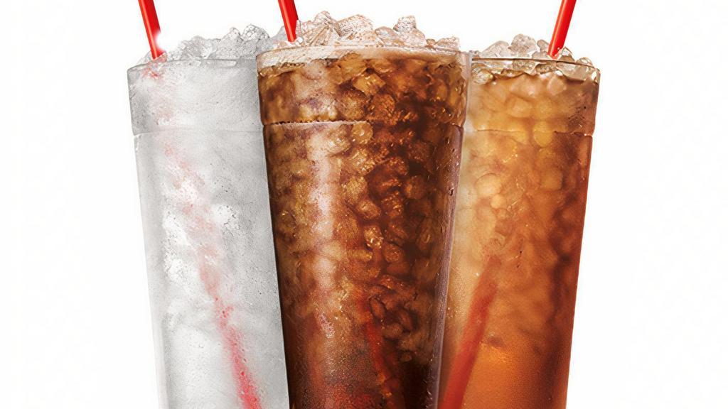 Soft Drinks · More options of cold, bubbly refreshments with your choice of flavor add-ins, all served over our famous SONIC ice.