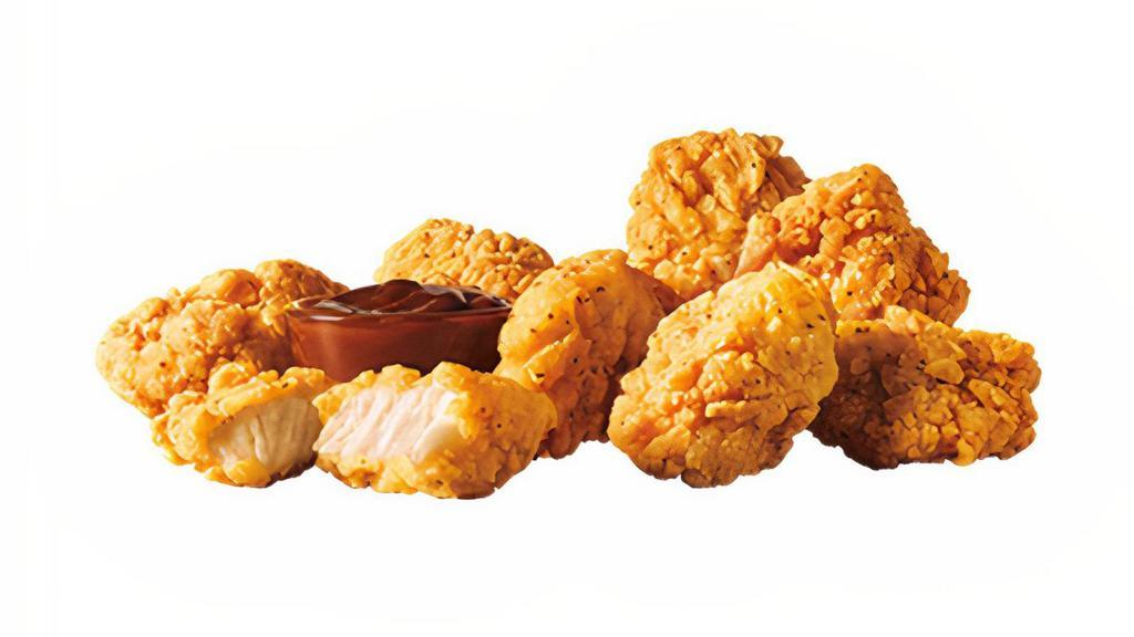 Jumbo Popcorn Chicken® · Enjoy a crispy snack, made with juicy all white meat. Spice it up with Signature Sauce.