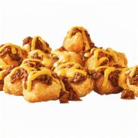 Chili Cheese Tots · Crispy, golden brown tots smothered with warm, chili and cheese. Get 'em with your combo or ...