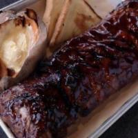 Baby Back Ribs Half Rack · Sweet, smoky and grilled to perfection. Your choice of original BBQ or our honey-chipotle BB...