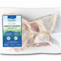 Whole Chicken 8 Piece Cut Up Approx. 3 Lbs · The package contains eight pieces.

Actual weight may vary, approximate weight is three-3.50...