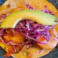 Shrimp Tacos Order  · Order of 3  tacos / Grilled shrimp, shredded cabbage, avocado, chipotle sauce, pico de gallo...