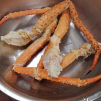 King Crab Legs(0.5 Lb) · Usually half pound come with 1 big leg,whole pound come with 2  legs or 1 big leg,come with ...