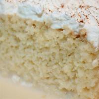 Three Milks Cake · Is a sponge cake—in some recipes, a butter cake—soaked in three kinds of milk: evaporated mi...