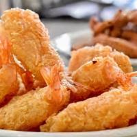 Fried Shrimps Butterfly · 6 breaded fried shrimp with sweet dipping sauce