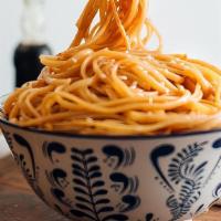Noodle · With noodles sautéed in butter, garlic, soy sauce, ginger, sugar and sesame oil, this is one...