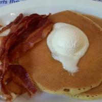 Waffles & Pancakes  · Plain or Pecan.