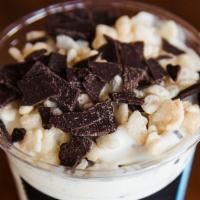 Chocolate And Vanilla · A mix of chocolate and vanilla frozen custard made fresh here all day.