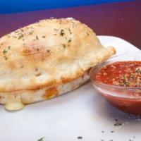 Calzone · Filled with mozzarella and ricotta