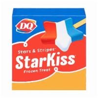 Stars & Stripes Starkiss Bar · One box of 6 stars & strips star kiss Bars, flavored with cherry, watermelon & blue raspberry.