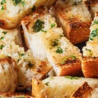 Garlic Bread · Four Pieces of Garlic Bread, Side Of Marinara