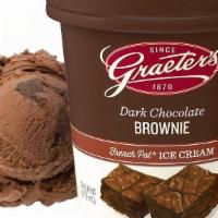 Dark Chocolate Brownie - Pint · A chocolate lover's delight packed with chewy brownie bits complementing the richness of the...