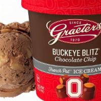 Buckeye Blitz - Pint · We pay tribute to our home state's famous Ohio buckeye candy with this flavor's blend of pea...