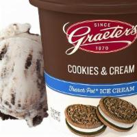Cookies & Cream - Pint · Chunks of America's favorite sandwich cookies dunked into Graeter's sweet ice cream will del...