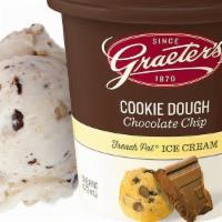 Cookie Dough Chocolate Chip - Pint · Our classic vanilla ice cream loaded with bits of cookie dough and our signature dark chocol...