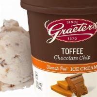 Toffee Chocolate Chip - Pint · We start with our classic vanilla ice cream, mix in crunchy pieces of genuine Heath brand to...