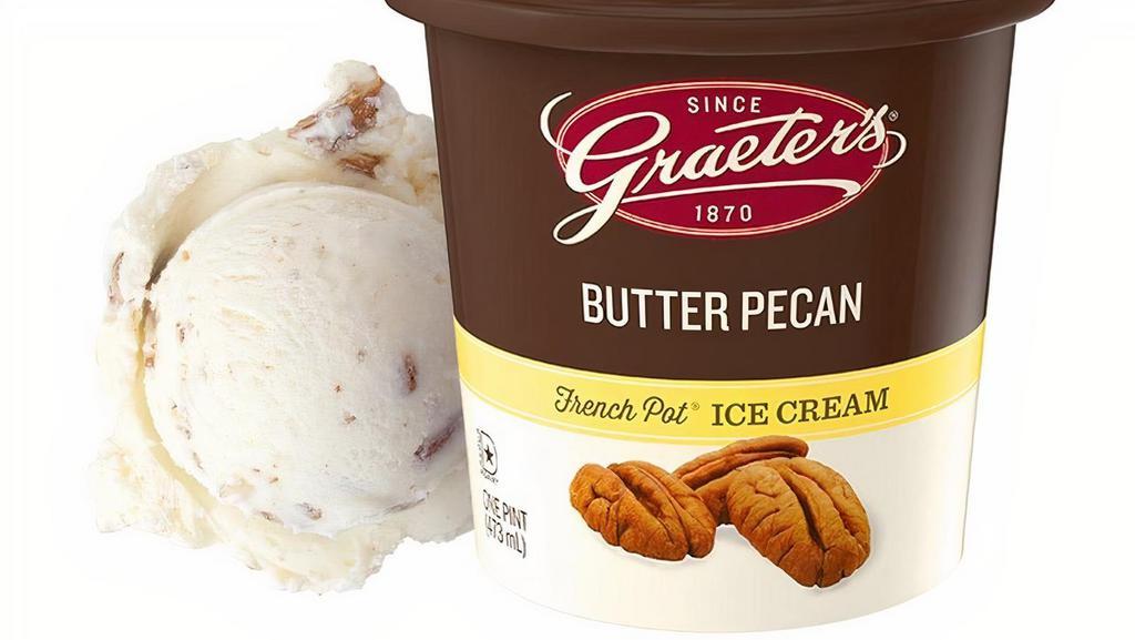 Butter Pecan - Pint · With a generous amount of roasted, buttered, and salted fancy pecans, this is one of our most luxurious flavors.