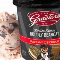 Boldly Bearcat - Pint · a creamy mascarpone ice cream, filled with Oreo cookies and our signature chocolate chips.