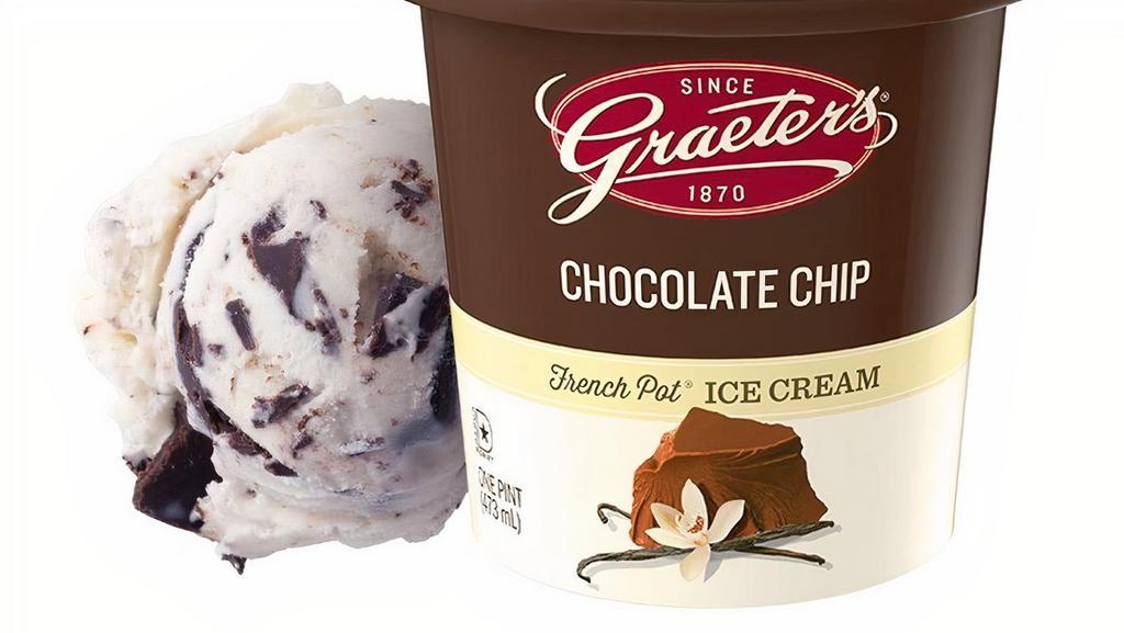 Vanilla Chocolate Chip - Pint · We make this quintessential American classic by pouring our bittersweet chocolate into a spinning pot of sweet cream flavored with pure Madagascar vanilla extract.