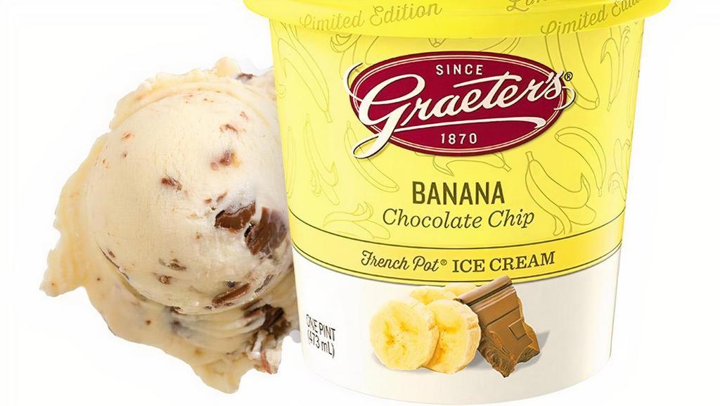 Banana Chocolate Chip - Pint · Perfectly ripened bananas and our signature milk chocolate chips are combined to create the ultimate chocolate-covered banana!