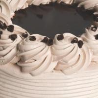Chocolate Fantasy Cake · A cake for chocolate lovers! Double Chocolate Chip ice cream, chocolate cake, bittersweet to...
