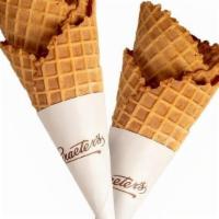 Waffle Cones · Pack of 4 empty waffle cones.. *Price altering additions or substitutions will not be honore...