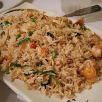 Shrimp Fried Rice Or Noodles / 虾炒饭（麵） · 
