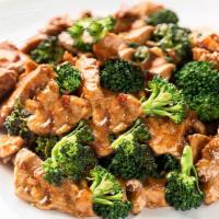 Chicken With Broccoli · Served with roast pork or chicken fried rice and egg roll or spring roll.