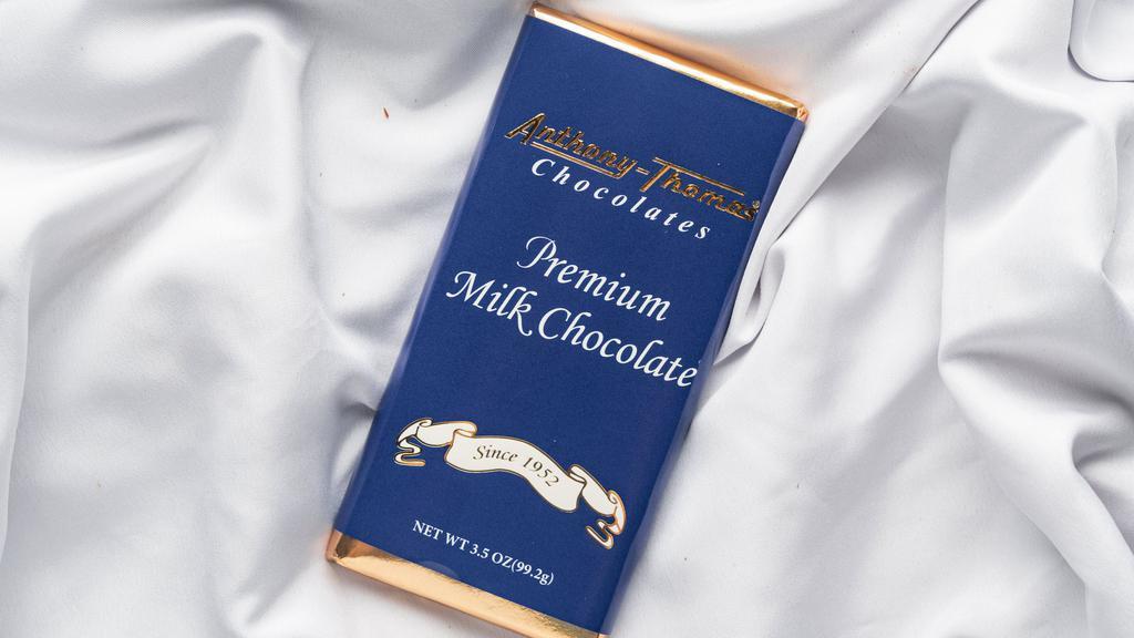 Milk Chocolate Bar (3.5 Oz) · 100% premium chocolate bar.