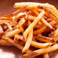 French Fries · Classic! Hand cut from whole potatoes, skin on and sea salt.
