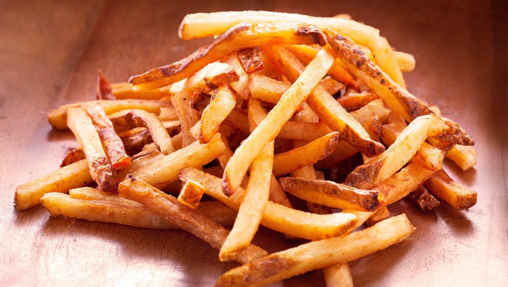 French Fries · Classic! Hand cut from whole potatoes, skin on and sea salt.