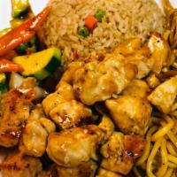Hibachi Chicken Entree · All Dinners Include Onion Soup, Green Salad, Hibachi Noodle, Hibachi Fried Rice, and Hibachi...