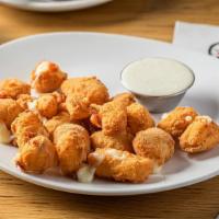 Greg'S Deep Fried Cheese Curds · Ellsworth co-op creamery curds and ranch dressing.