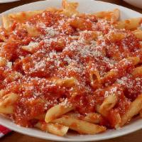 Mostaccioli  · An order of mostaccioli served with a choice between two homemade sauces. Choice of Small or...