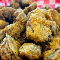 Fried Mushrooms · Homemade Fried Mushrooms with Ranch Dressing
