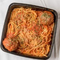 Spaghetti And Meatballs Pasta · 