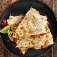 Quesadilla · With choice of protein. Served with rice and beans.