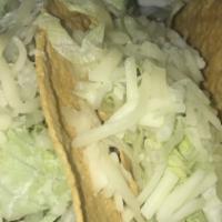 Tacos Campechanos · Three tacos (corn tortillas), mix asada, and chorizo topped with cilantro and cebolla. Chees...