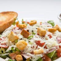 Antipasto Salad · The carbone's original salami, pepperoni, bell peppers, onions, green olives, cheese, tomato...