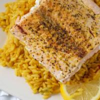 1 Piece Salmon (6 Oz) · Grilled salmon filet,served with coleslaw and bread, fries or csjun rice