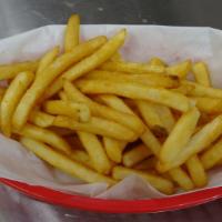Fries · Deep fried to a gold brown.