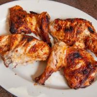 Grilled Chicken · Sautéed with lemon and garlic.