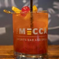 Mecca Old Fashion - Spring '22 · Traditional old fashion with bitters, cherries and oranges and your choice of bourbon or bra...