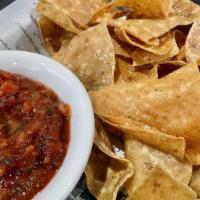 Chips With Queso & Salsa · 