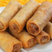 Vellee Rolls · Crispy, golden pork egg-rolls served with sweet and sour sauce. (5 pieces)